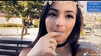 You jizz caiu na novinha dos peitos gostosos